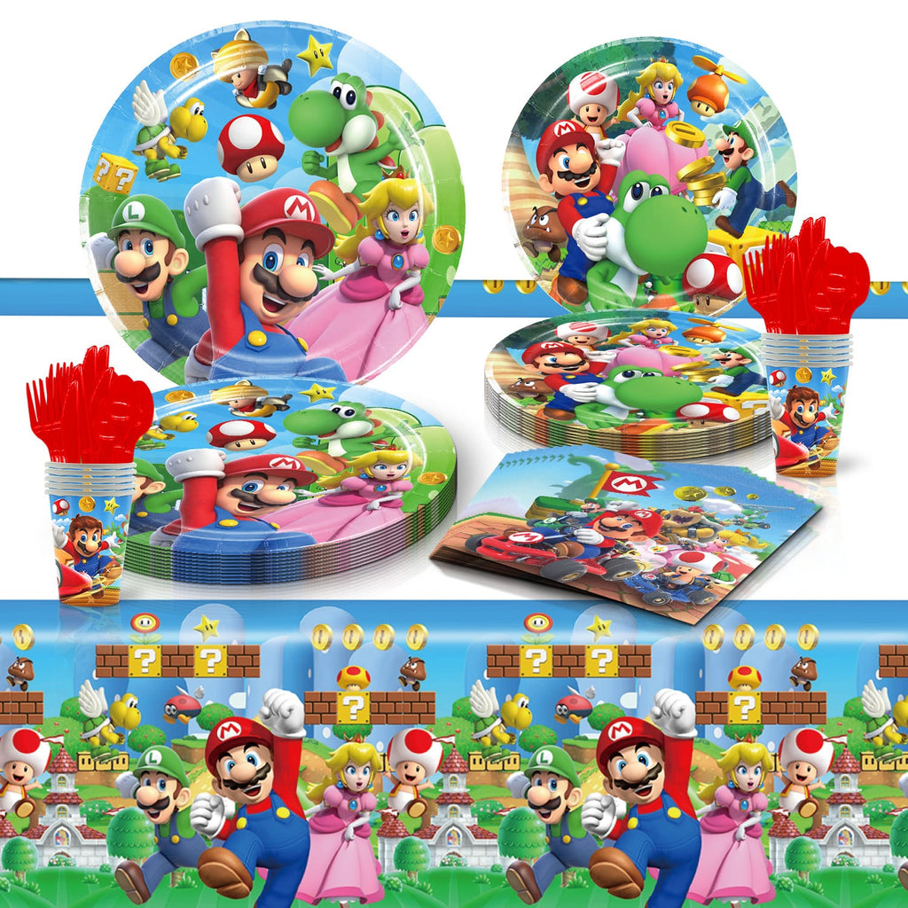 Super Mario Birthday Party Set