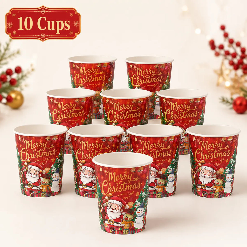 Merry Christmas Party Tableware Set