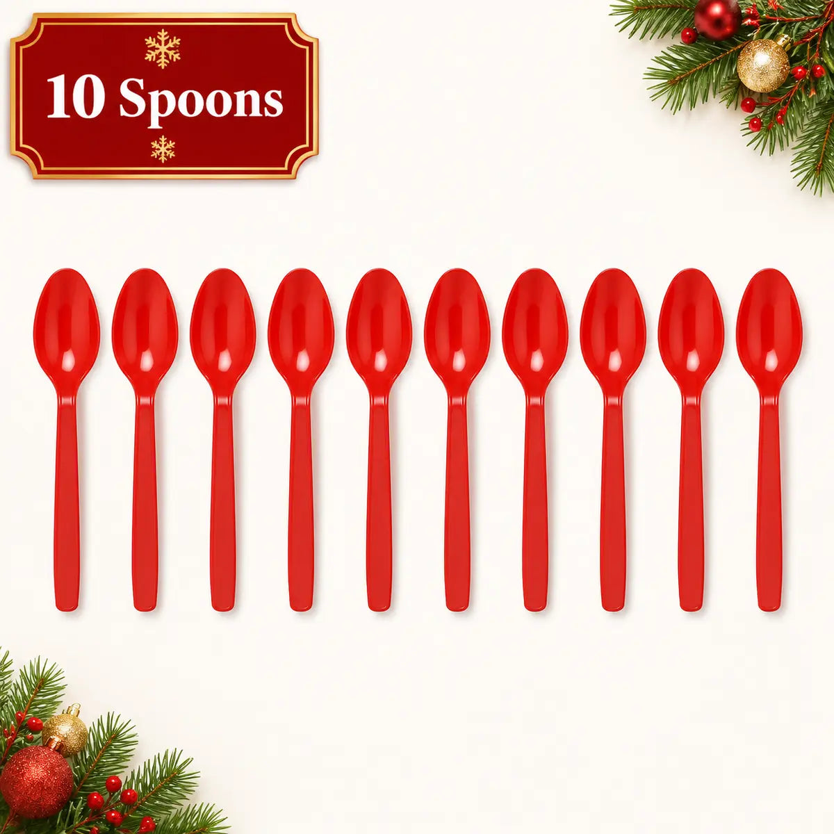 Merry Christmas Party Tableware Set