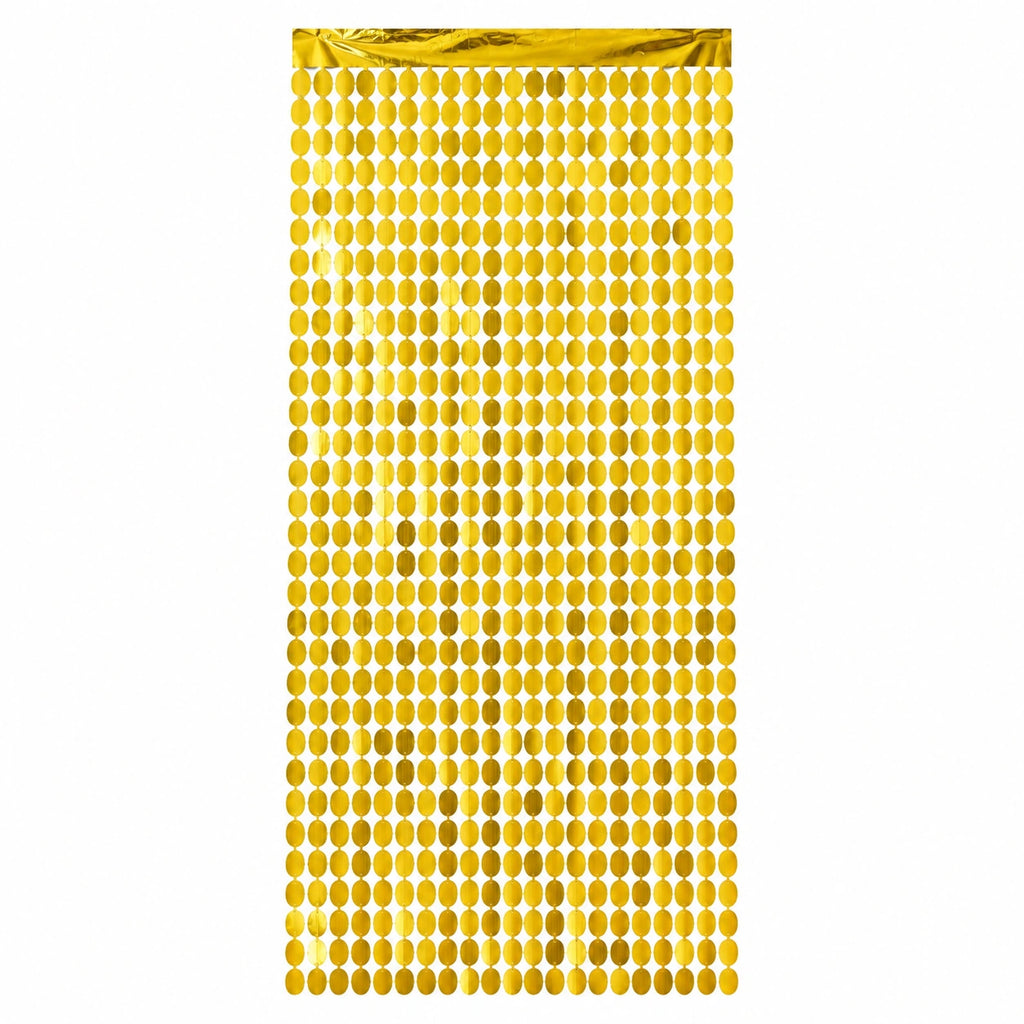 Metallic Disc Curtain Backdrop 1×2m