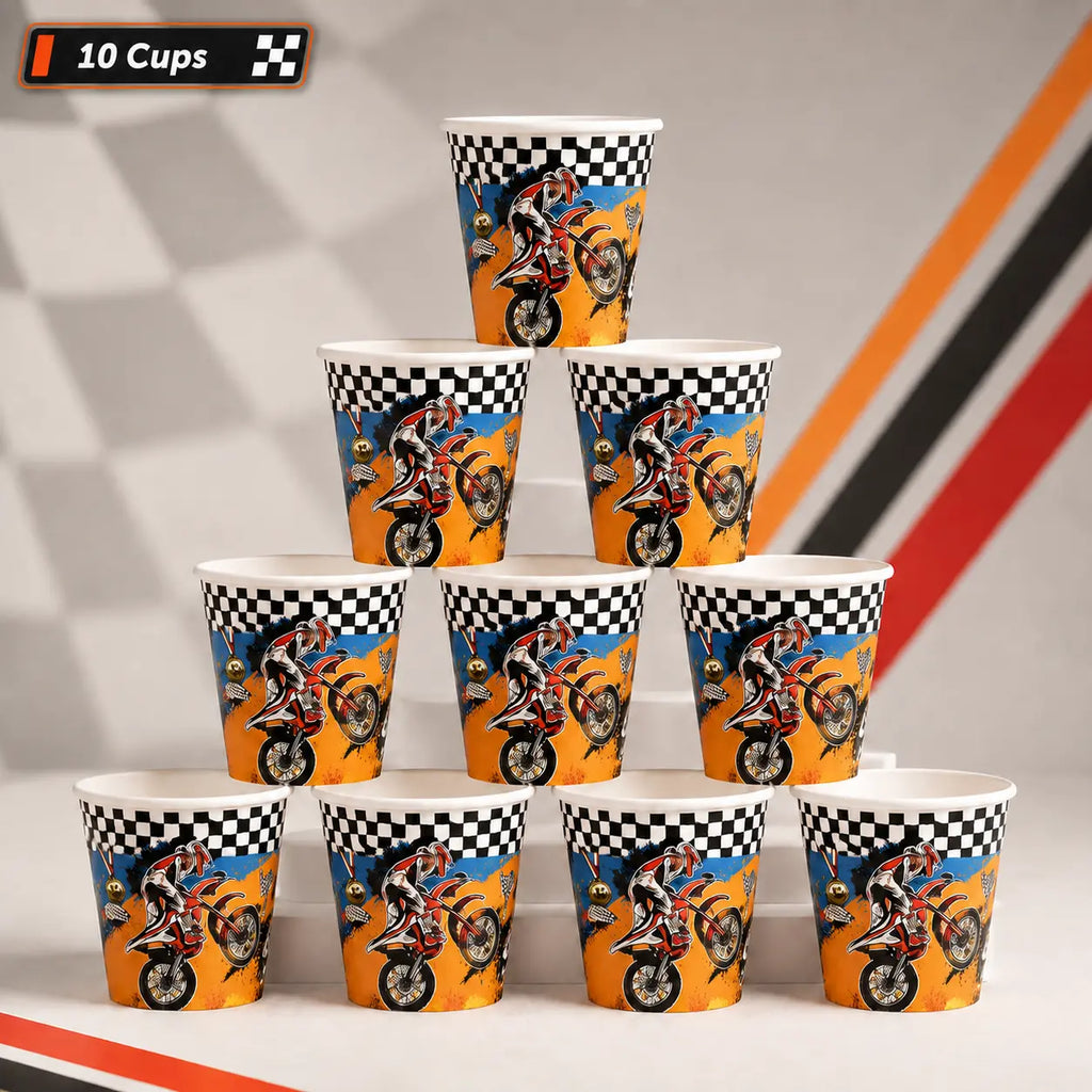 Motocross Birthday Party Set