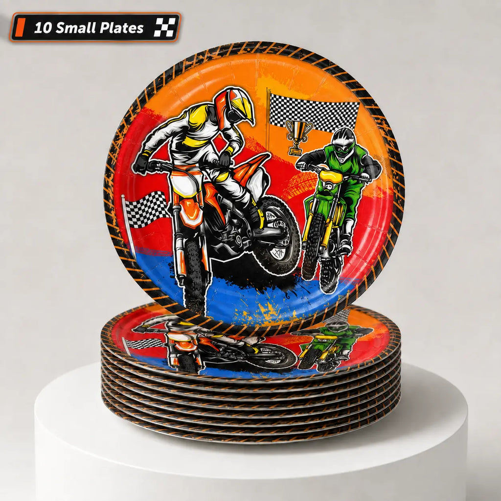 Motocross Birthday Party Set