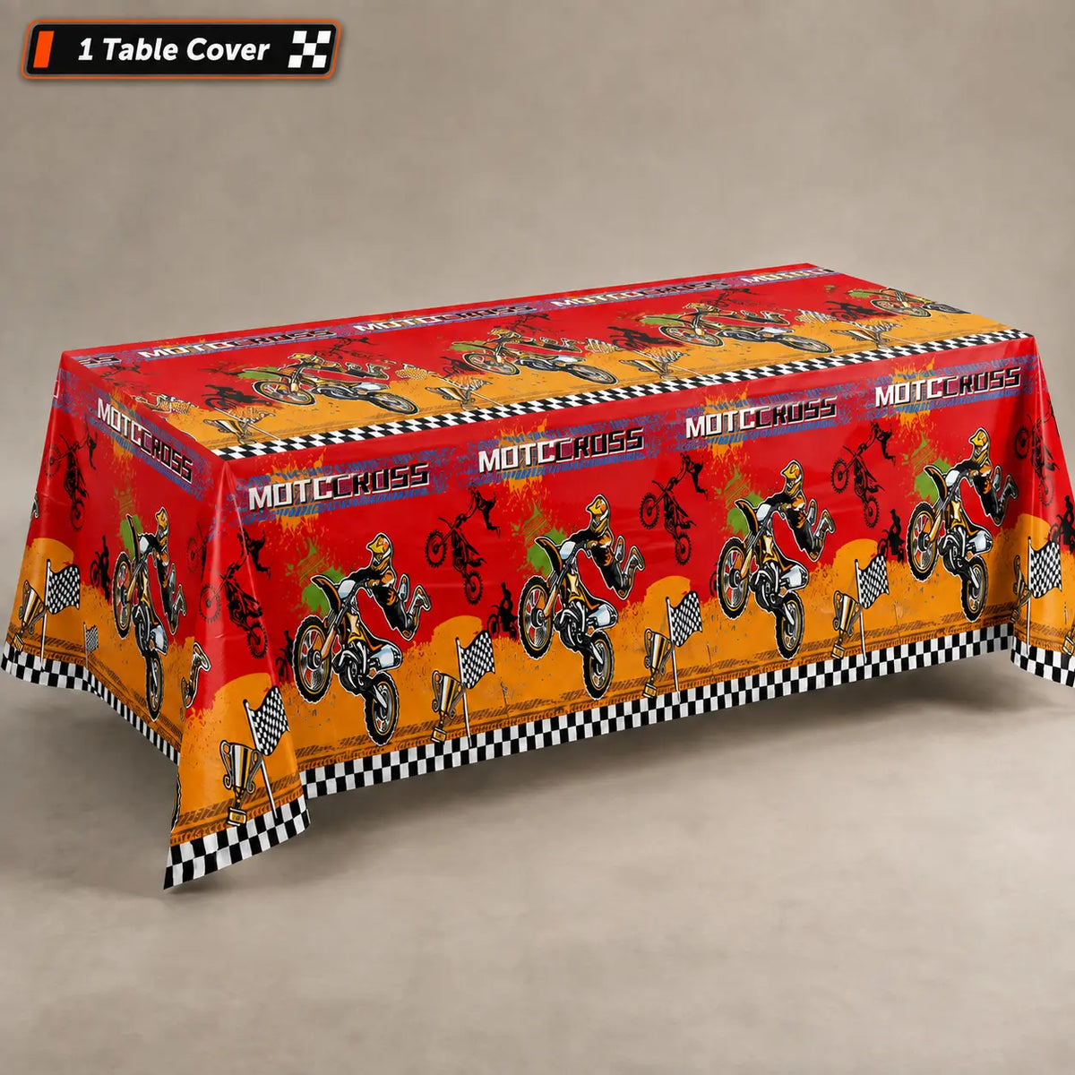 Motocross Birthday Party Set