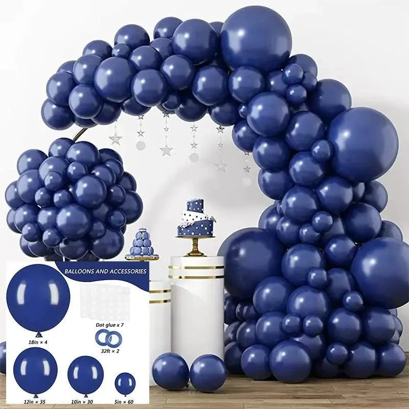Navy Blue Balloon Decoration Set