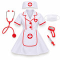 Nurse Costume with Red Accessories