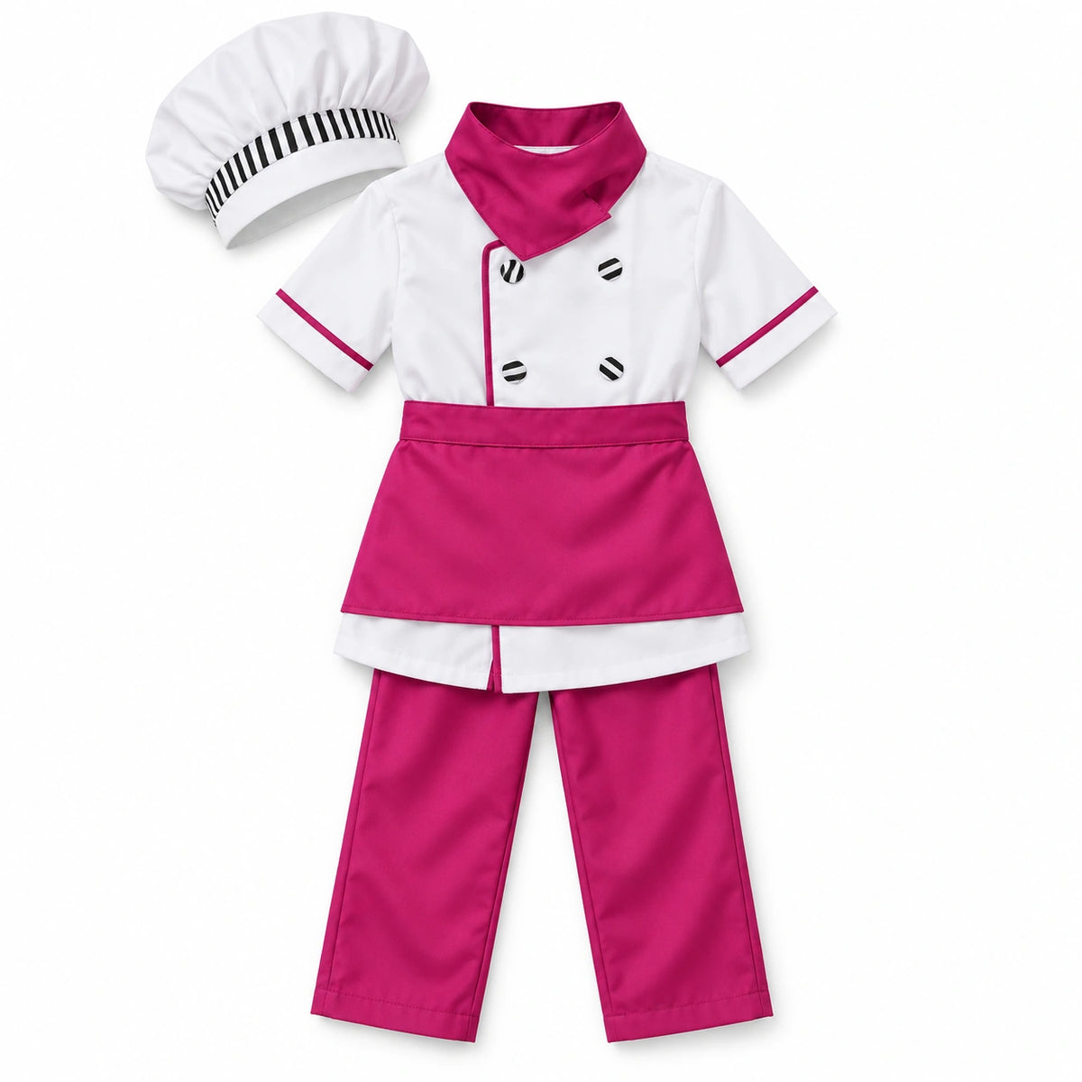 Pink Pastry Chef Costume