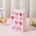 Pink Hearts Designed Gift Bag