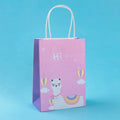 Pink Llama Designed Gift Bag