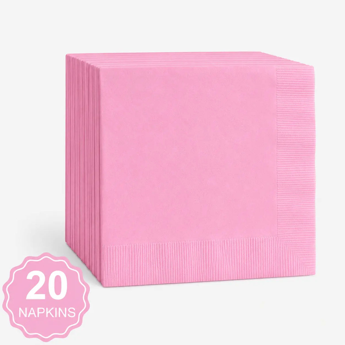 Plastic Classic Light Pink Party Set