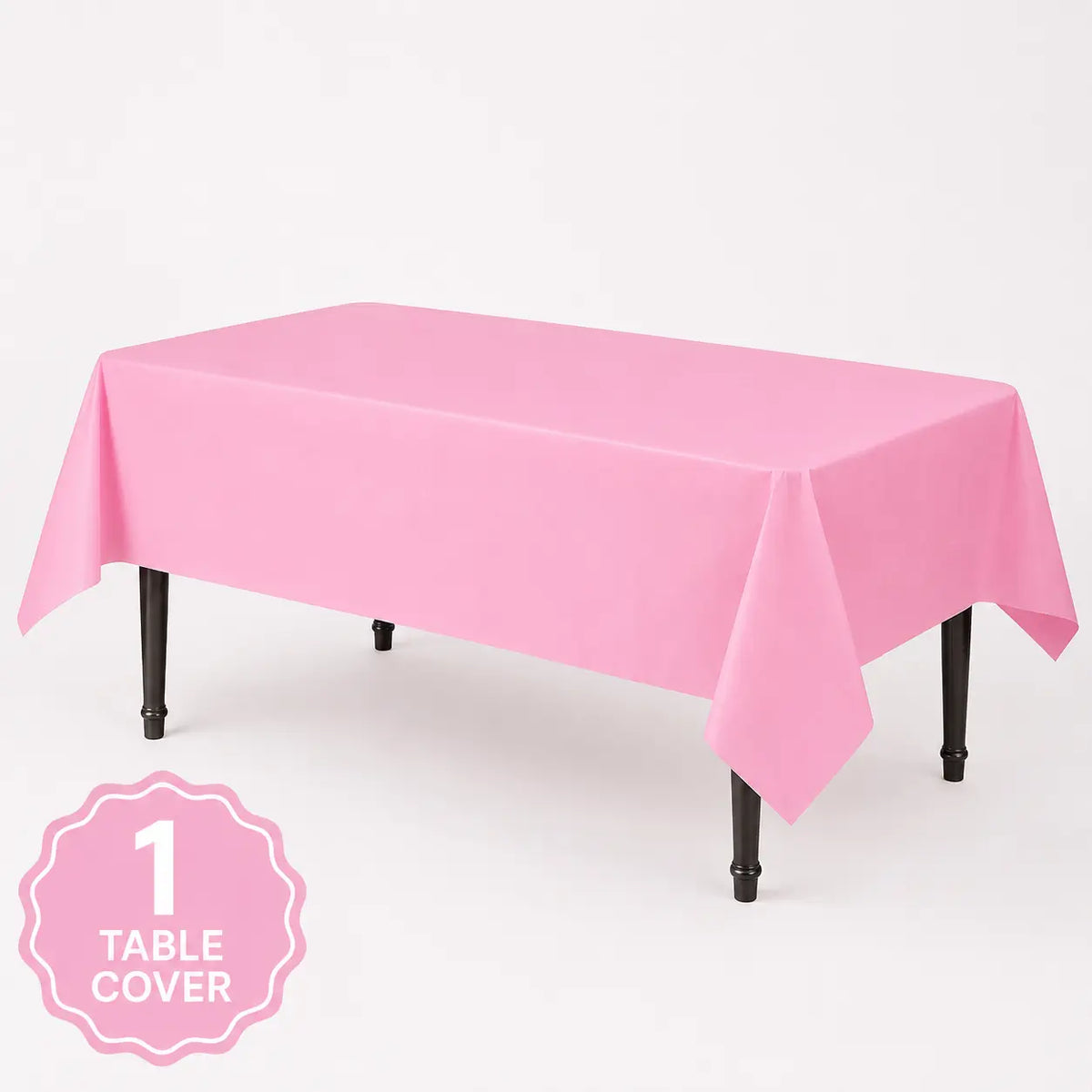 Plastic Classic Light Pink Party Set