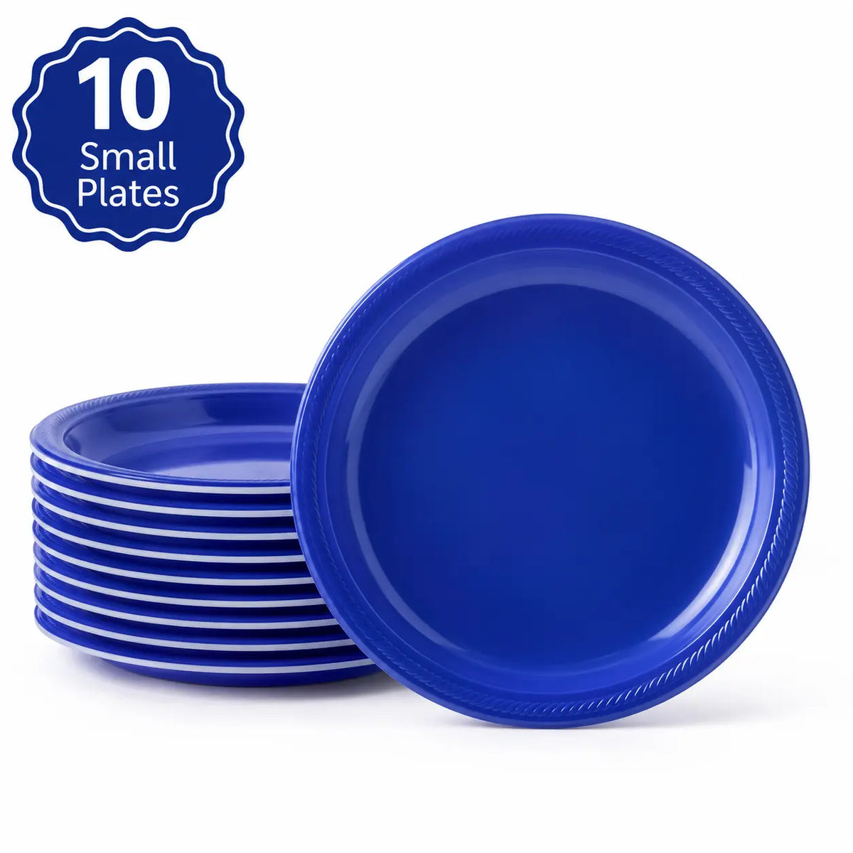 Plastic Classic Blue Party Set