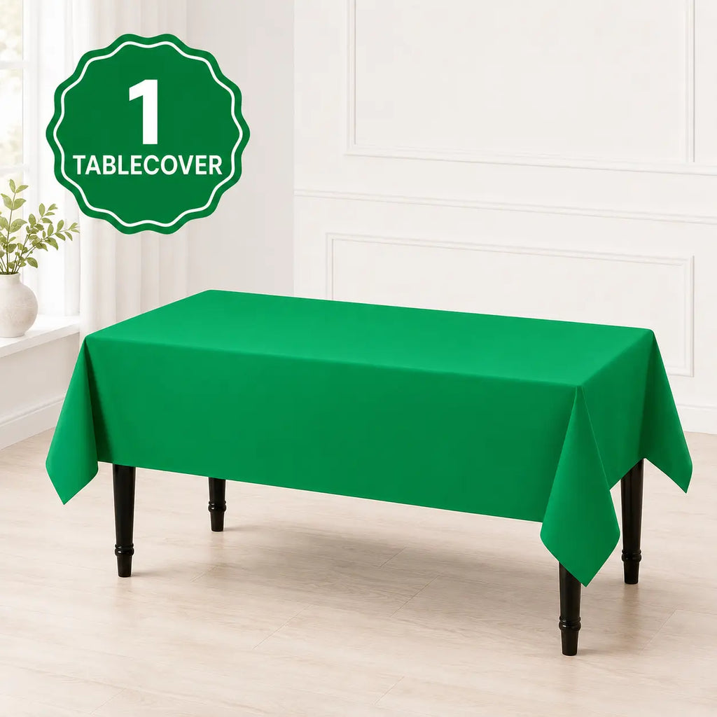 Plastic Classic Emerald Green Party Set