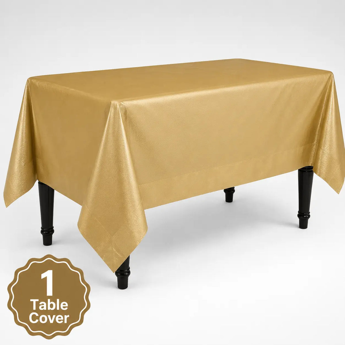 Plastic Classic Gold Party Set