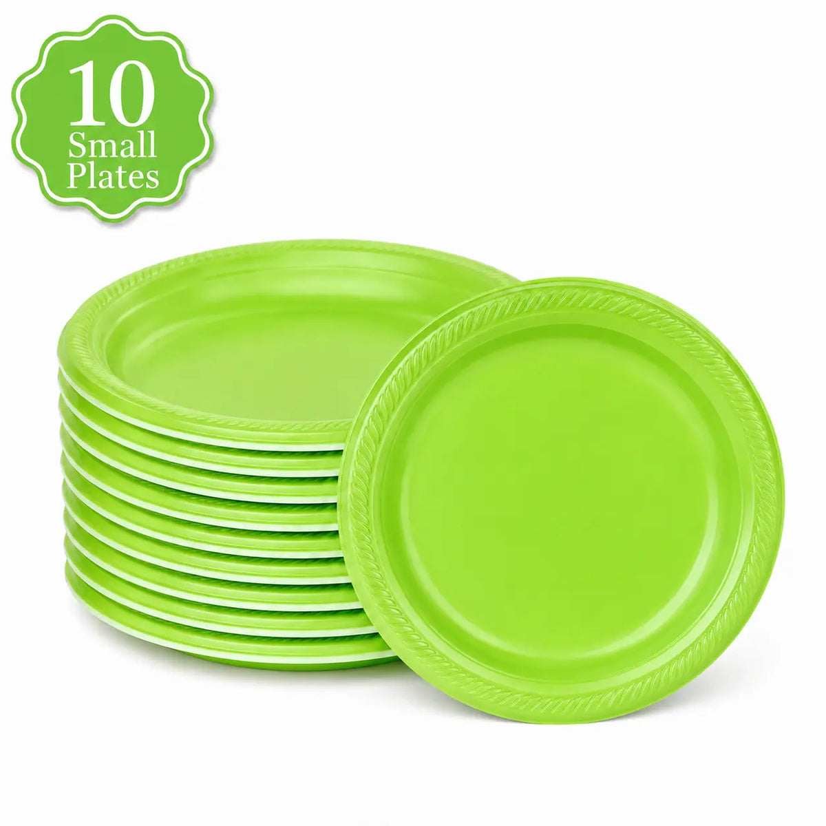 Plastic Classic Lime Green Party Set