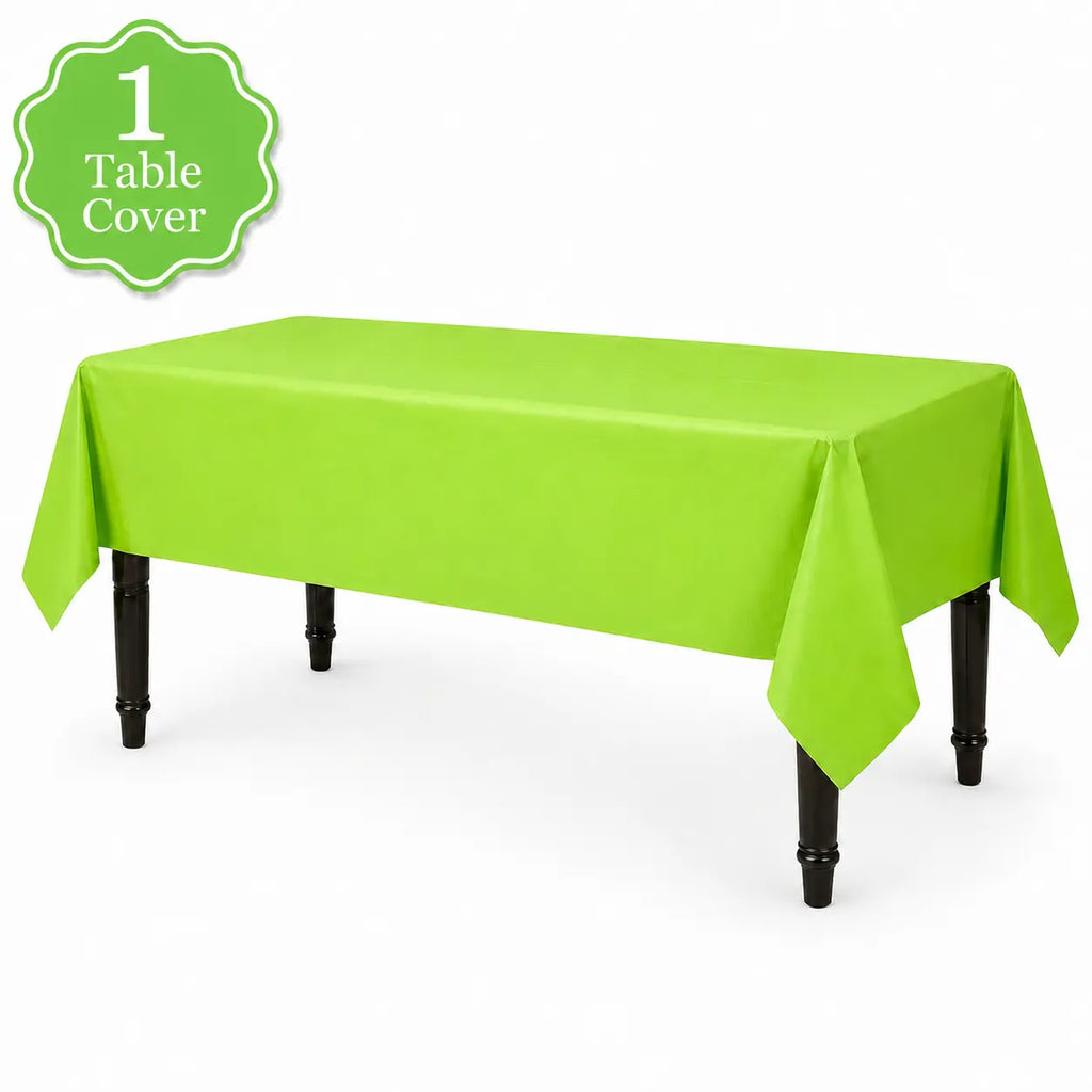 Plastic Classic Lime Green Party Set