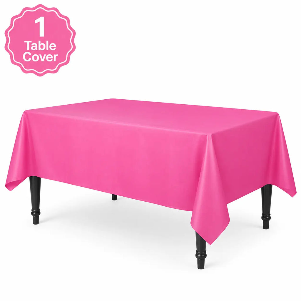 Plastic Classic Pink Party Set
