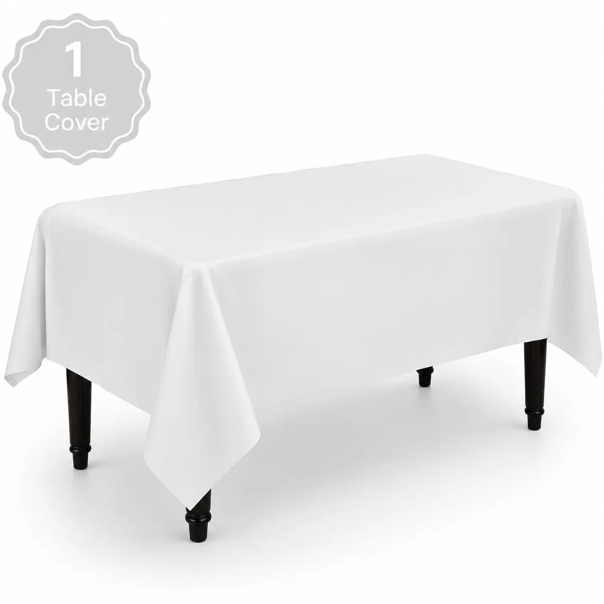 Plastic Classic White Party Set