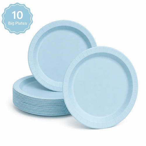 Carton Classic Baby Blue Party Set
