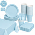 Carton Classic Baby Blue Party Set