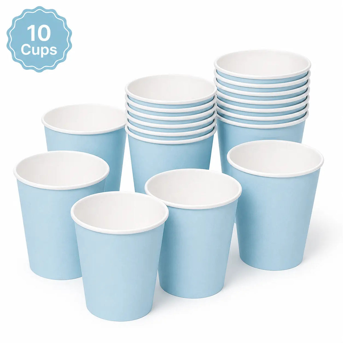 Carton Classic Baby Blue Party Set