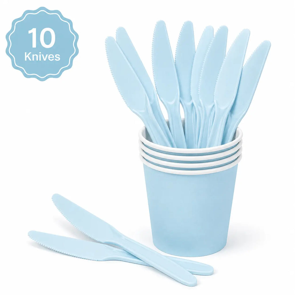 Carton Classic Baby Blue Party Set