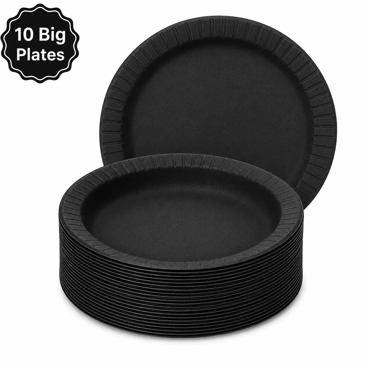 Carton Classic Black Party Set