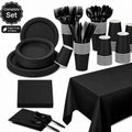 Carton Classic Black Party Set