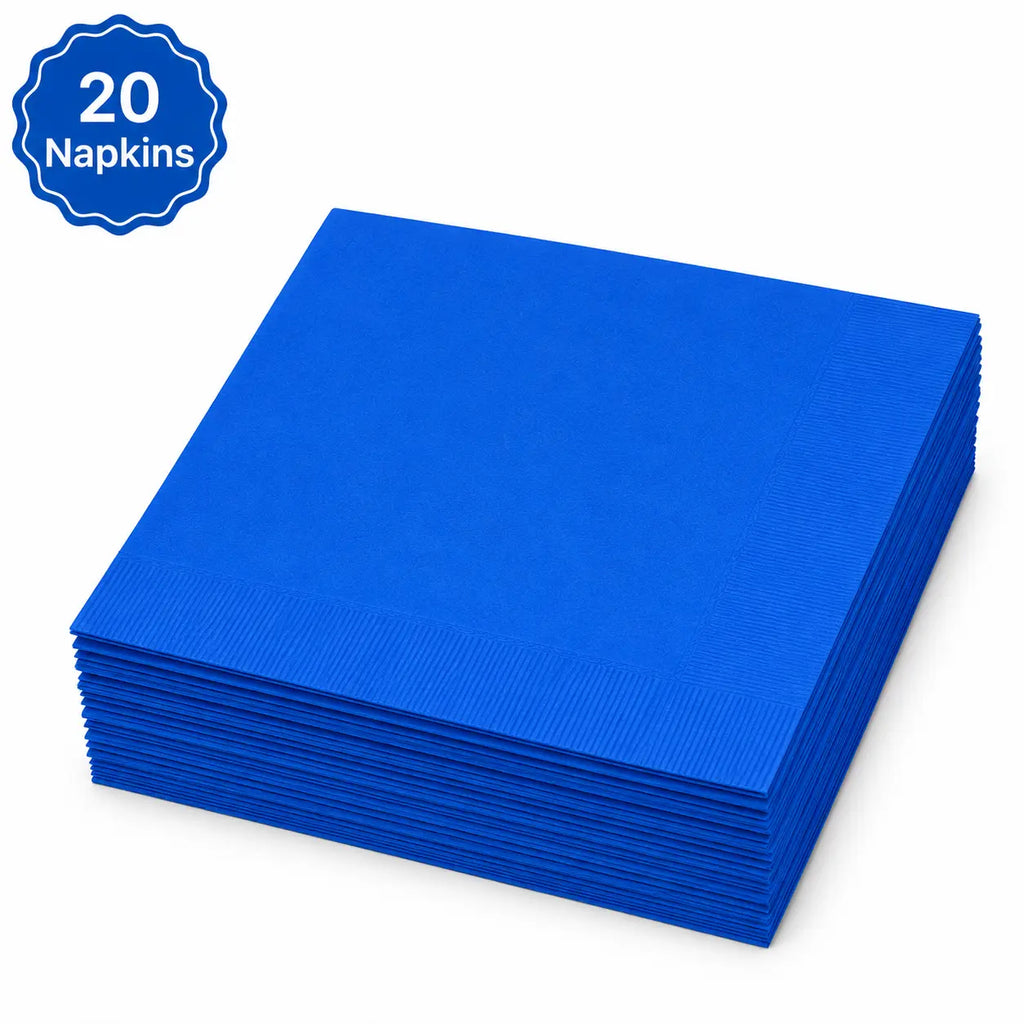 Carton Classic Royal Blue Party Set