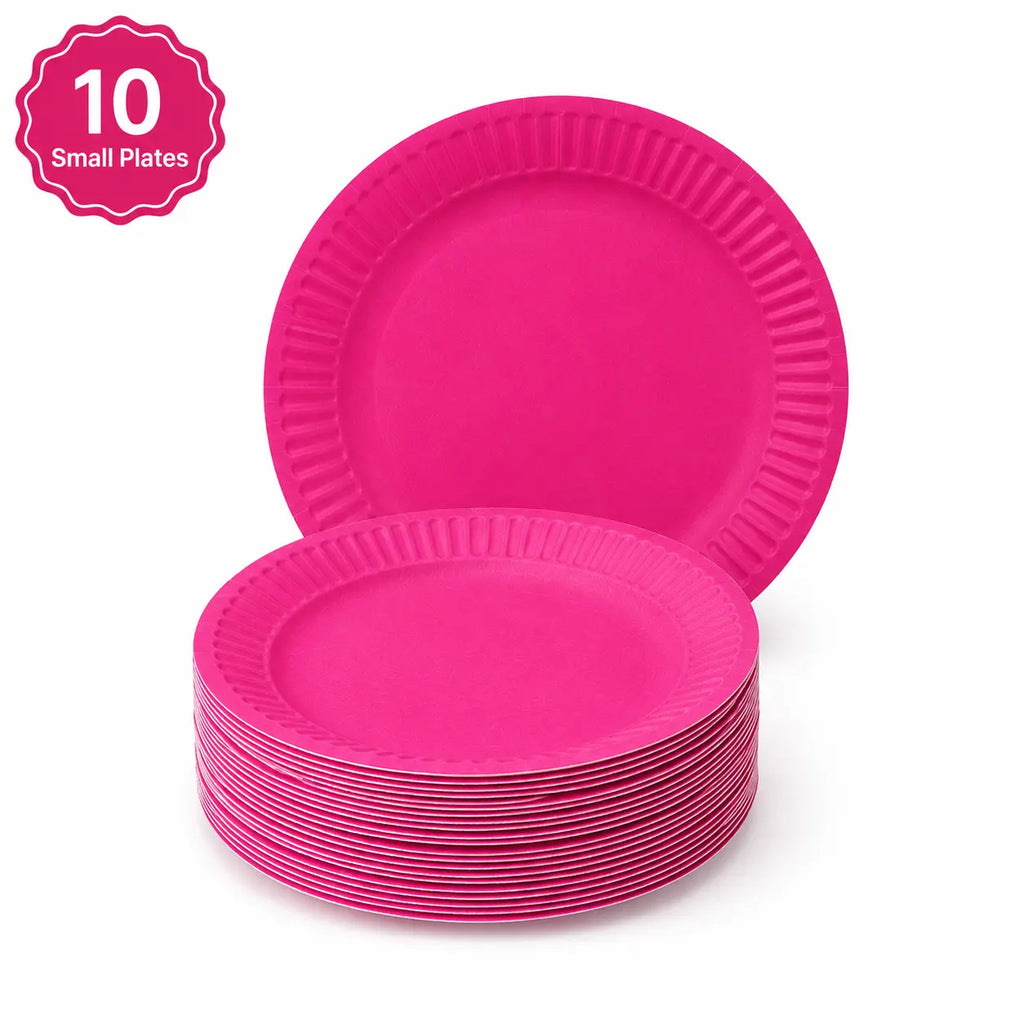 Carton Classic Hot Pink Party Set