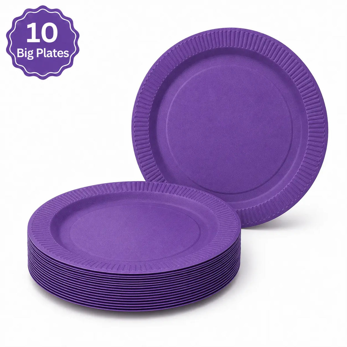 Carton Classic Purple Party Set