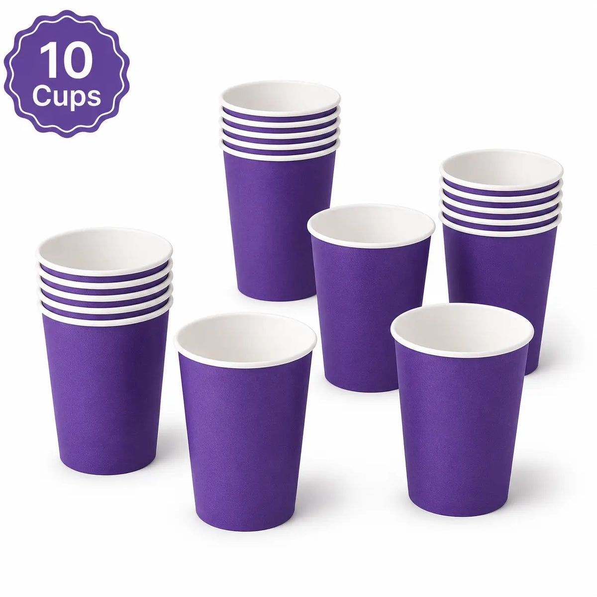 Carton Classic Purple Party Set