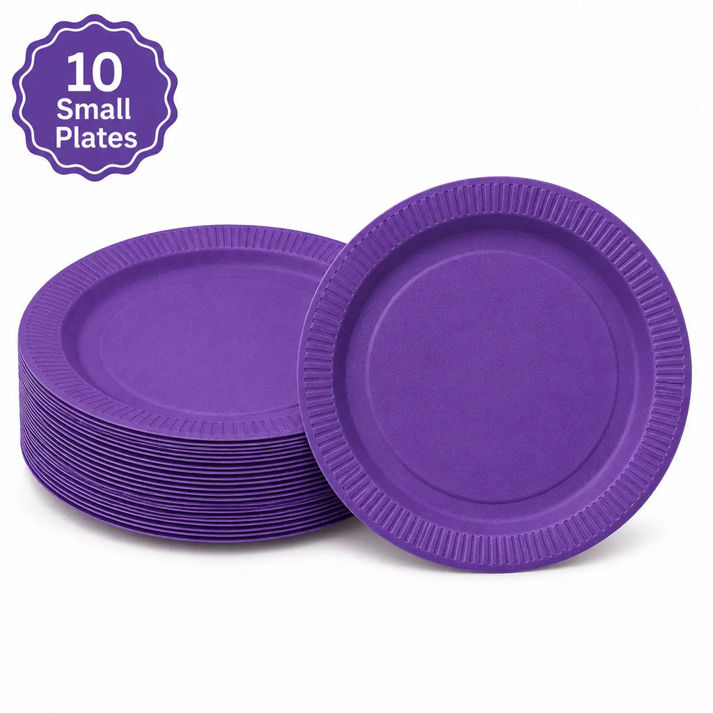 Carton Classic Purple Party Set