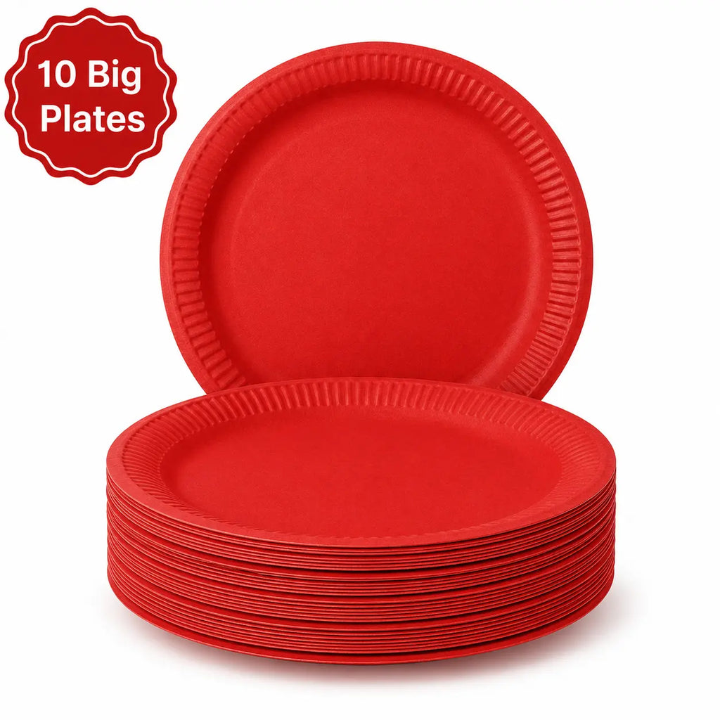 Carton Classic Red Party Set