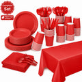 Carton Classic Red Party Set