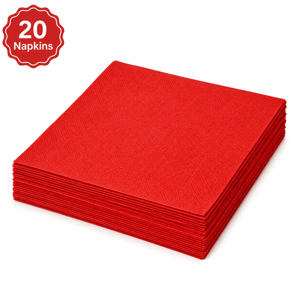 Carton Classic Red Party Set