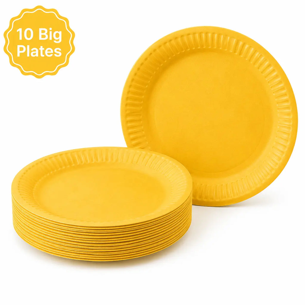 Carton Classic Yellow Party Set