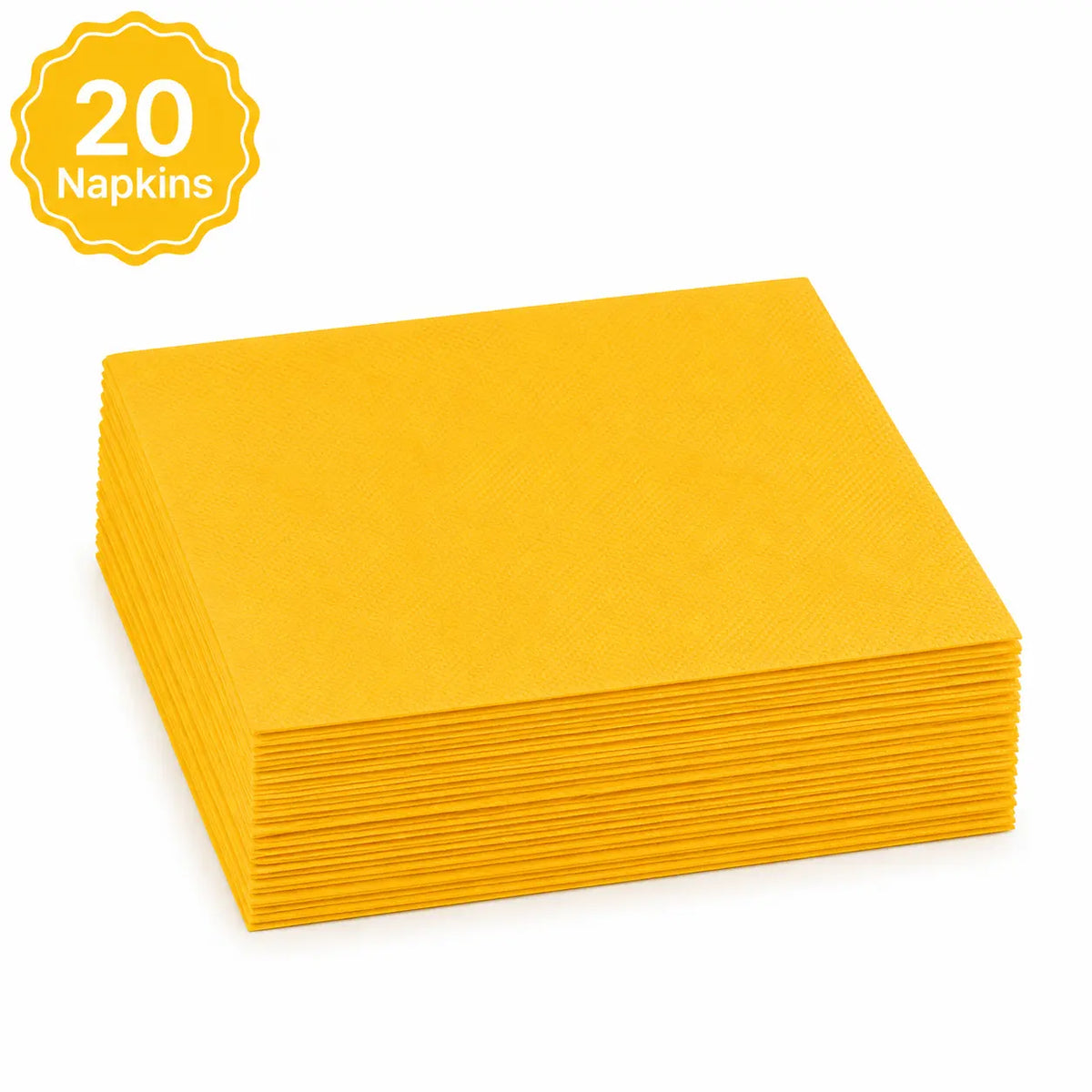 Carton Classic Yellow Party Set