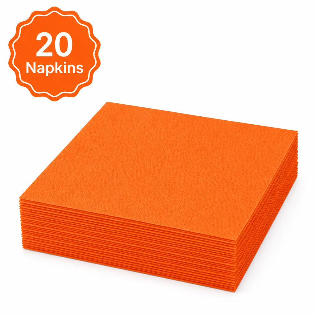 Carton Classic Orange Party Set