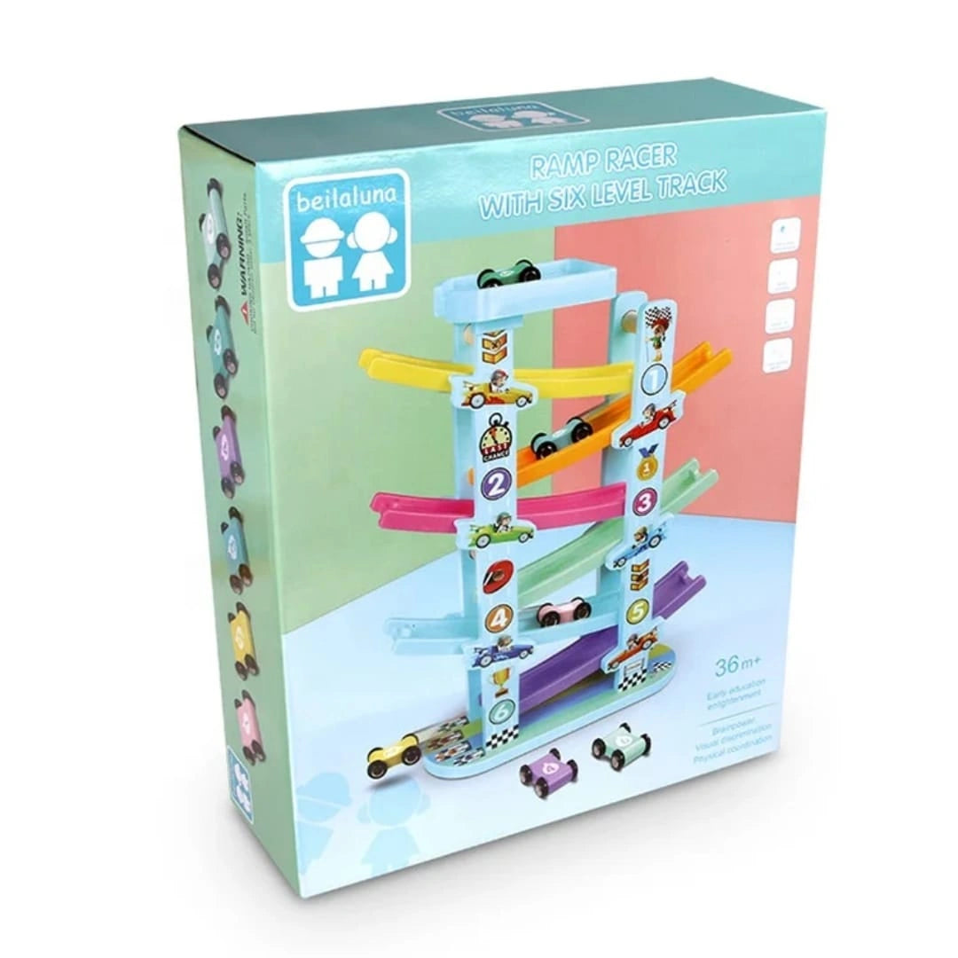 Ramp Racer with Six Level Track
