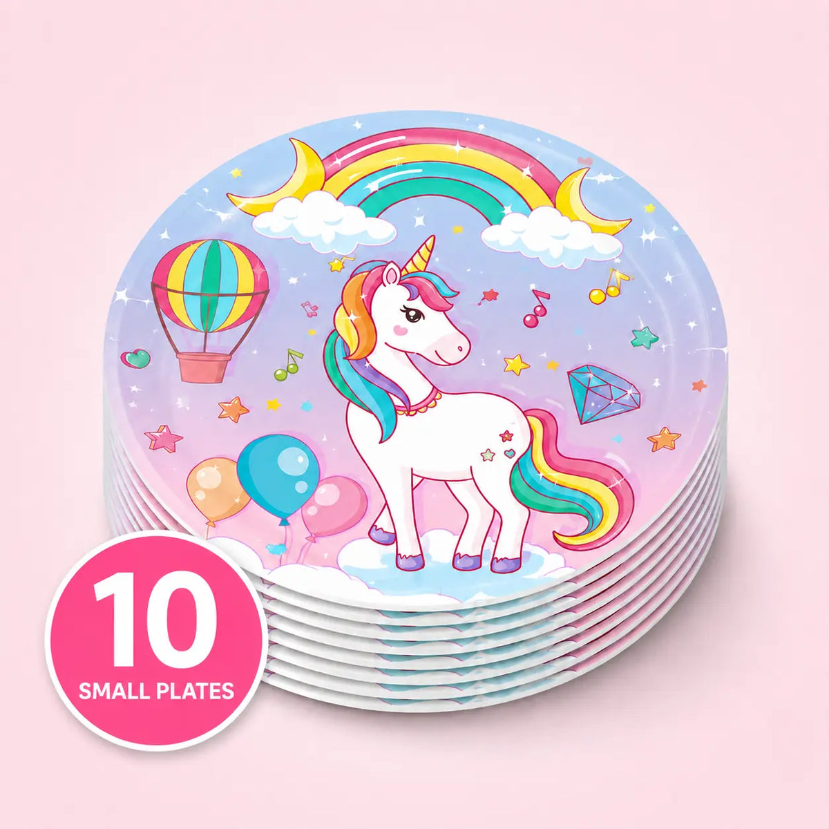 Unicorn Party Tableware Set