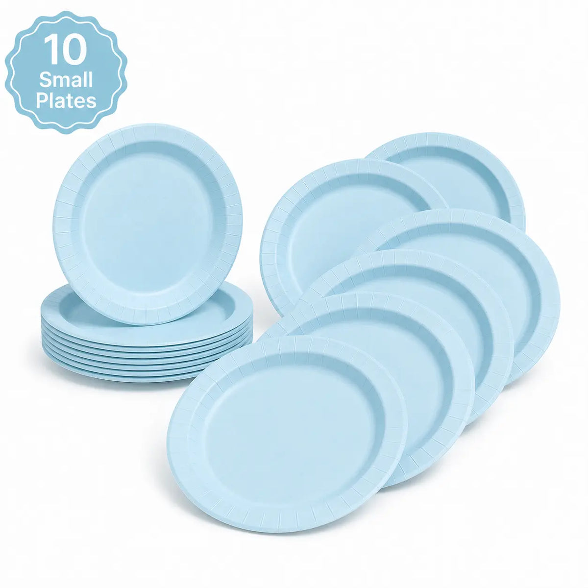 Carton Classic Baby Blue Party Set