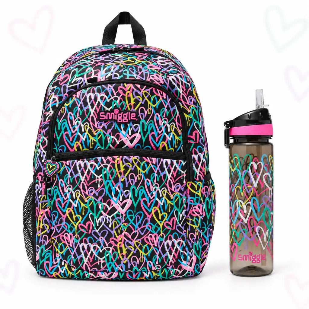Smiggle Hearts School Set