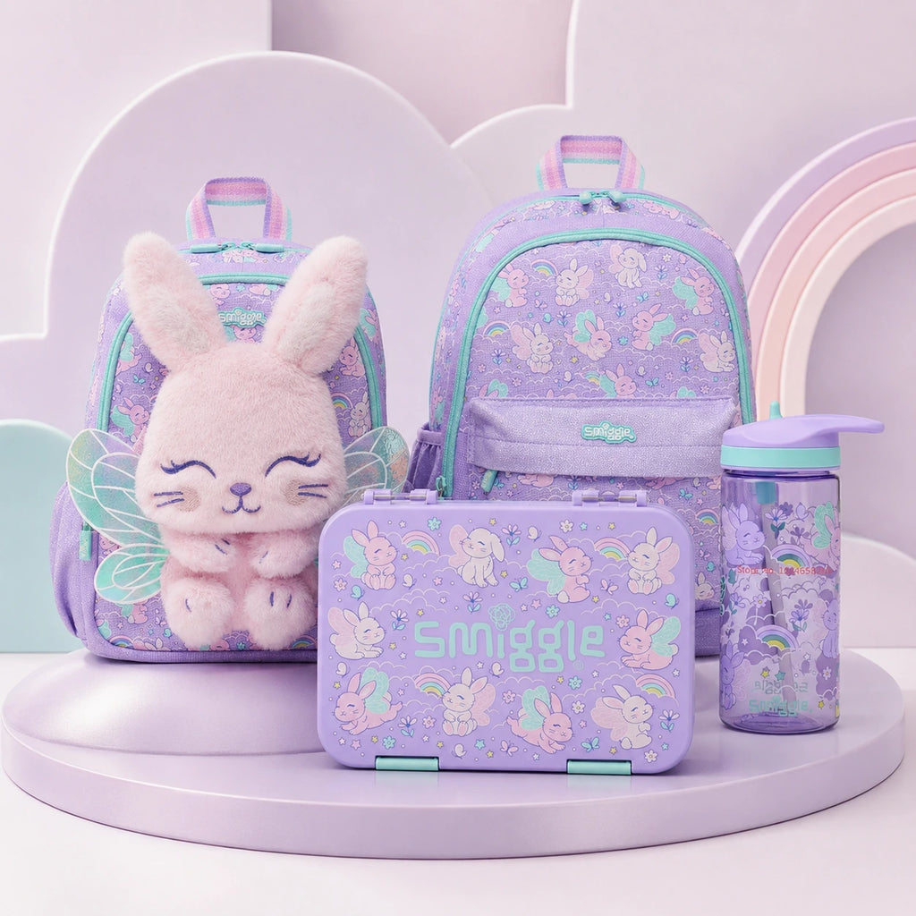 Smiggle Bunny Fairy School Set