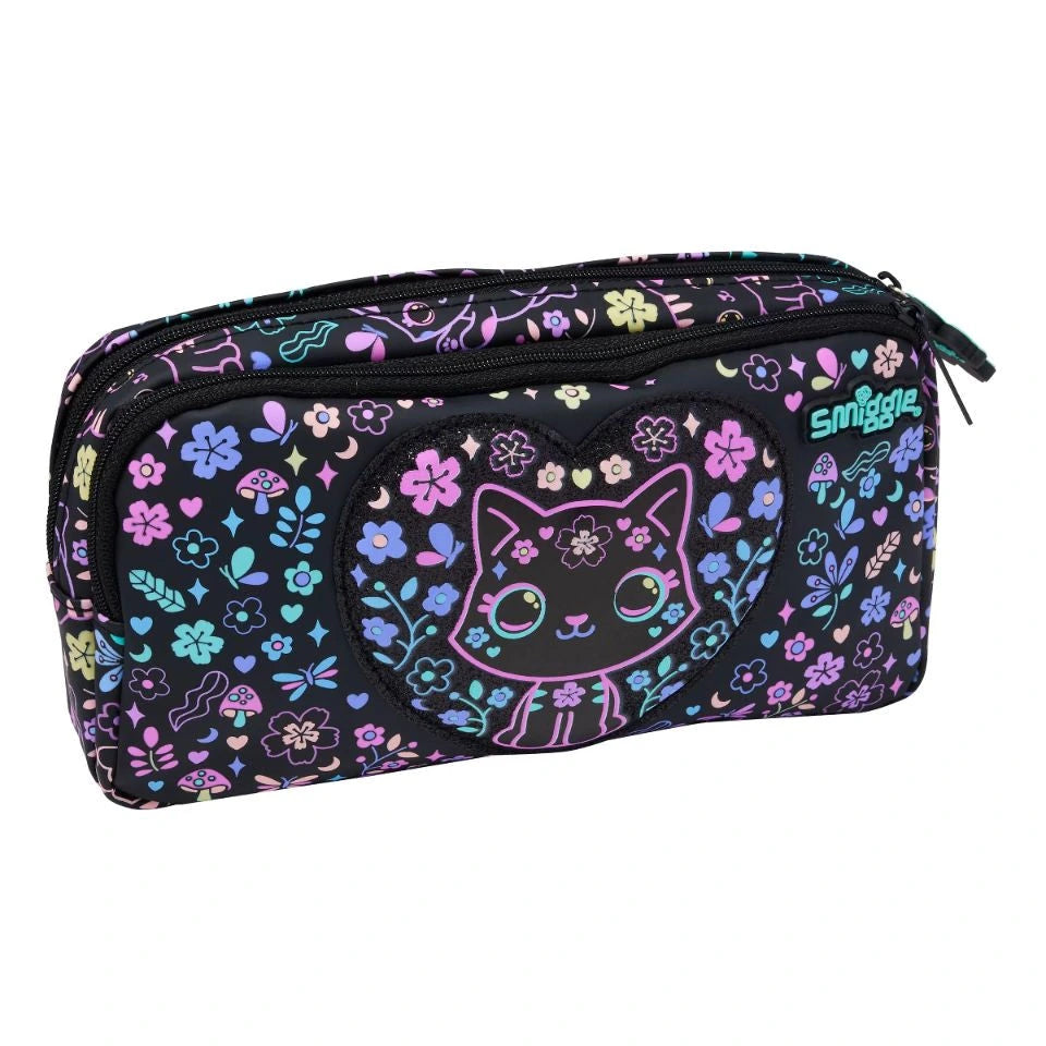 Smiggle Cat Floral School Set