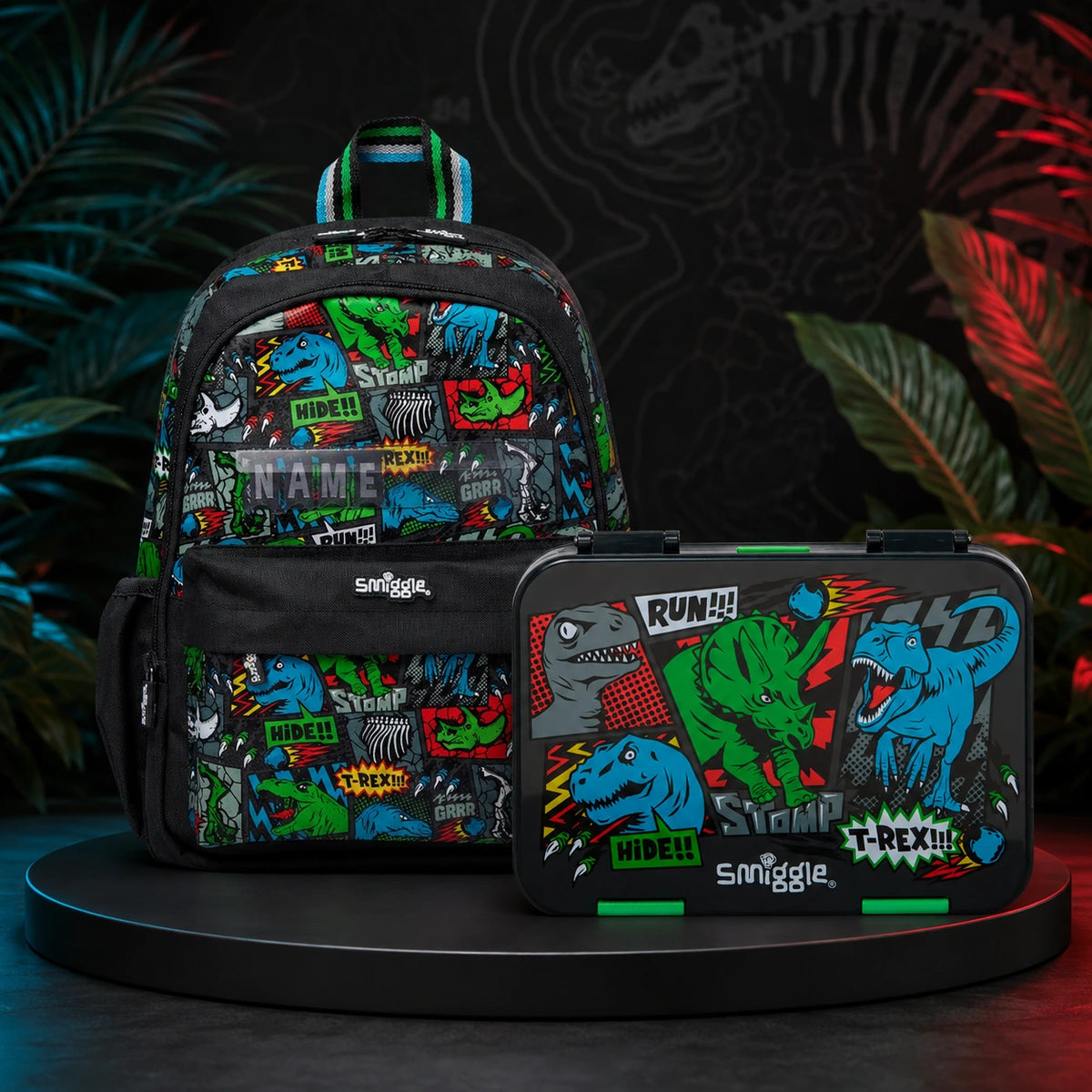 Smiggle Dinosaur Comic School Set