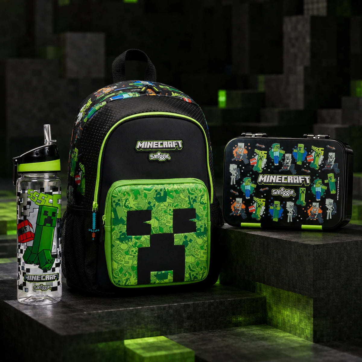 Smiggle Minecraft School Set