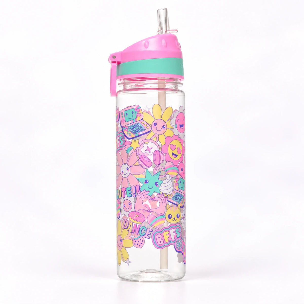 Smiggle Pink Flower School Set