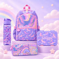 Smiggle Purple Unicorn School Set