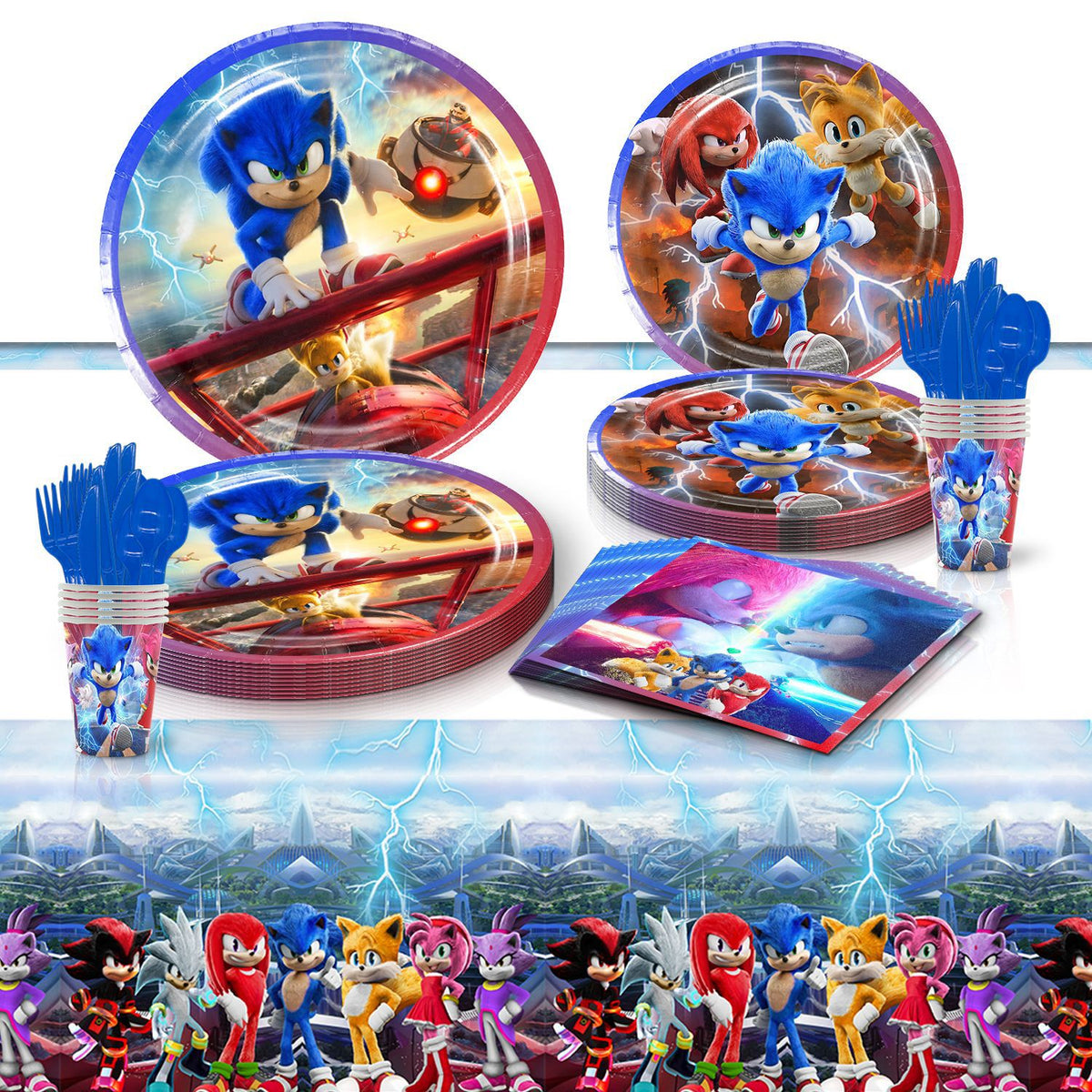 Sonic Birthday Party Set