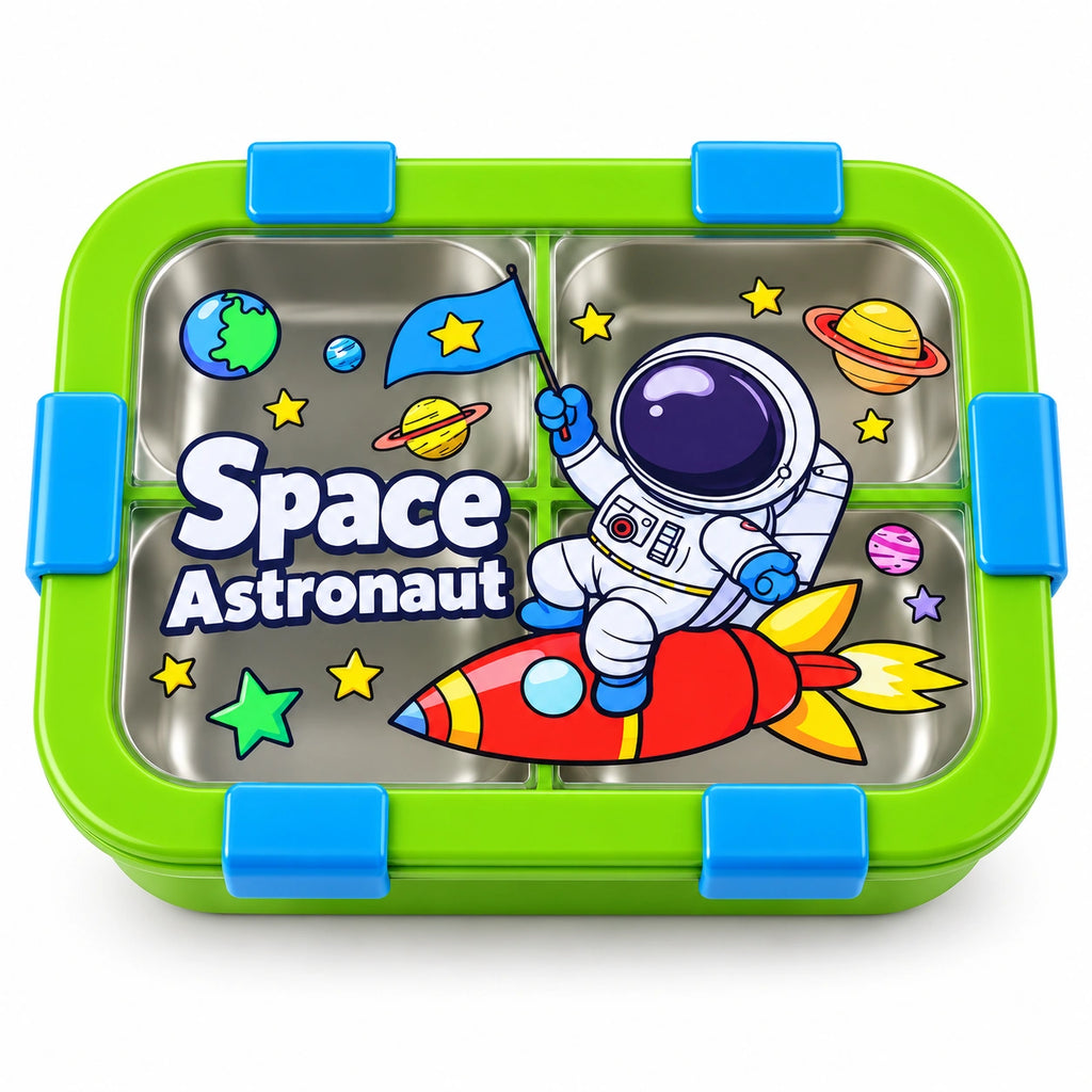 Kids Stainless Steel Compartment Lunch Box
